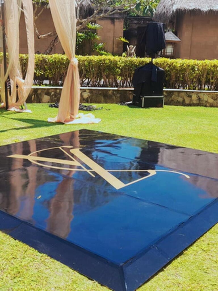 Black Dance Floor