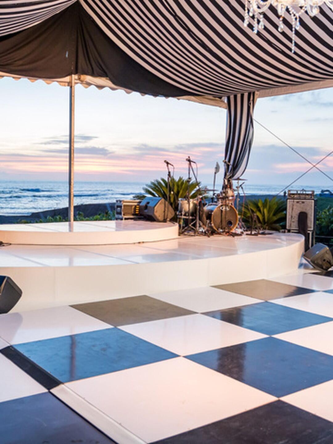 Checkered Dance Floor
