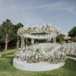 Round Acrylic Pergola