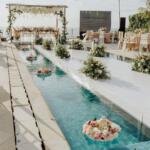 White Floating Stage